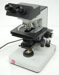 Leitz Laborlux D 512795 Binocular Microscope W/ Ef 4/10/25/40 Objectives. Fixed Price $324.00.