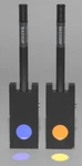Olympus Blue & Yellow Dichroic Filter Sliders BA550RIF And BA510IF With Carrier. Fixed Price $200.00.