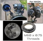 Camera Lens Telescope Adapter For Nikon Mount Body Prime Focus Orion XT8. Fixed Price $9.61.