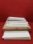 Open Set Of 10 Blum White Metabox 16 3.5 Drawer Slide #320M4000C15. Fixed Price $94.96.