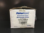 Fisherbrand Cat No 12-550-15 Superfrost Microscope Slides Precleaned Lot 14 Pks. Fixed Price $889.20.