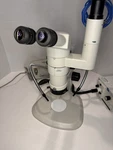 Nikon SMZ800 Stereo Zoom Microscope With Camera And Two Fiber Optic Lights. Fixed Price $1795.00.