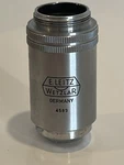 E. Leitz Wetzlar Objective 170/0.17 PL40:1 0.65 Vintage Microscope. Fixed Price $83.47.