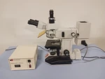Lomo Trinocular Microscope Lumam RP011 W/chiu Technical MERCURY-100W M-100T. Fixed Price $1021.74.