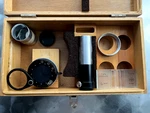 Carl Zeiss Jena Microscope Accessories In Wooden Box - View!. Fixed Price $115.79.