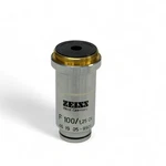 Carl Zeiss F100/1.25 Oil 160/- 100X Microscope Objective Lens 46 19 05-9901. Fixed Price $69.96.