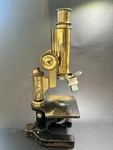 Antique Bausch & Lomb Brass Microscope 1897 Patent No. 61799 Rochester Ny. Fixed Price $311.93.