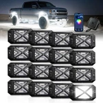 C4 Rgbw Led Rock Lights 360 Illumination Underglow Accent Kit App Control. Fixed Price $158.50.