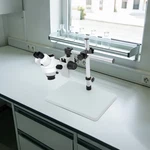 Stereo Microscope Boom Stand Heavy Duty 76MM Ring 360?? Rotation Focusing Holder. Fixed Price $109.02.