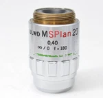 Olympus Ulwd MSPLAN20 0.40 /0 F=180 Microscope Objective Lens Used Tested. Fixed Price $290.99.