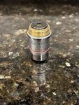 Ao 1311 100/1.25 0IL Plan Achro Microscope Objective Lens Made In Usa. Fixed Price $124.99.