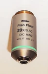 Nikon Microscope Cfi Planfluor 20X Objective. Fixed Price $836.00.