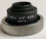 Carl Zeiss Camera Adapter 60N-C 2/3, 0,63X C-mount, Primovert, Axio Microscopes. Fixed Price $409.89.