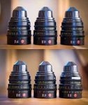 Leitz Leica Summicron-c Cine Lens Set Of 6 F2.0 Pl Mount 18,25,35,50,75,80. Fixed Price $35500.00.