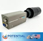 Cohu Cam W/ Olympus U-CMAD3 C-mount Microscope Adptr U-TV1X-2 & U-tlu Lens. Fixed Price $500.00.