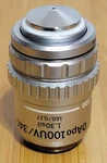 Olympus DPLANAPO100UV/340 1.30 Oil 160/0.17 Microscope Objective 100X. Fixed Price $560.00.