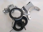 Carl Zeiss Wl/universal Stage And Condenser Carrier Set. Fixed Price $99.00.