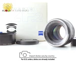 Unused In Box Carl Zeiss Planar T* 50MM F/1.4 ZF.2 Lens For Nikon From Japan. Fixed Price $529.99.