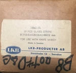 Lkb 7890-05 Glass Strips 20PC For Maker Machine. Fixed Price $80.00.