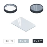 Zeiss Microscope Filter Set 50 Cy Shift Free (e) In Reflector Module. Fixed Price $411.37.