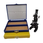 Sears 45-90-180 Kids Size Metal Power Microscope Vtg Japan +200 Slide Holders. Fixed Price $30.00.