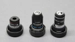 Accu-scope Microscope Objective Lenses Lot Of 3 4X 40X & 100X. Fixed Price $150.00.
