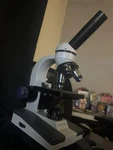 Amscope 40X-1000X Portable Student Compound Led Microscope + 25 Prepared Slides. Fixed Price $117.99.