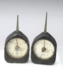 2 Vintage Arpo Grammes Dial Indicator Gauges 0-15 Scherr Co. Ny. Fixed Price $39.00.