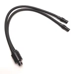 Schott Fostec A08575 Dual Fiber Optic Gooseneck Light Guide 21" Long W/spot Lens. Fixed Price $250.00.