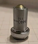 Unitron M40X/0.65 Objective Lens Microscope. Fixed Price $24.00.