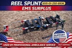 Reel Adult Traction/extrication Splint System 8801 Nsn 6515-01-250-8936 Ems. Fixed Price $79.95.