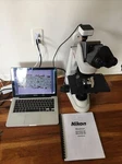 Nikon 50I Upright Biological Microscope 3 Plan Lenses 10/20/40 Usb Camera - Nice. Fixed Price $2460.00.