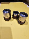 Lot Of 3 Olympus Microscope Objectives Neo: 10X, 5X. Fixed Price $75.00.