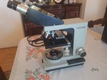 Bausch & Lomb Balplan Binocular Microscope Lenses 100X 40X 10X 4X MOD.31-32-16. Fixed Price $125.00.