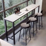 Super Long Kitchen Bar Table Strong Marble Breakfast Dining Console. Fixed Price $139.90.