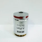 Zeiss A-plan 5X/0.12 Infinity Corrected Microscope Objective Lens 441020. Fixed Price $109.00.