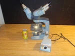 Working American Optical Dual View Microscope Light Controler 45X 100X 4X 10X. Fixed Price $463.95.