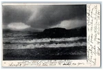 1906 Newfound Lake From Crescent Beach Storm Bristol Nh Antique Postcard. Fixed Price $13.48.