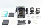 Mint Linhof Master Techinika 45 Camera W/ Zeiss 75 135 250MM Lens From Japan. Fixed Price $8499.99.