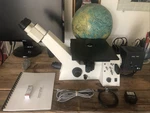 Zeiss Axiovert 40 Mat Inverted Metallurgical Microscope - 5X/10X/20X/50X Clean. Fixed Price $4250.00.