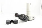Exc++ Nikon Trinocular Microscope Head W/pair Cfw 10X Eyepieces For Biophot. Fixed Price $176.40.