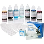 Amscope Vital Kit For Living Cells Microscope Stains, Pipettes, 50 Slides. Fixed Price $51.99.