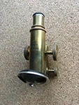 Antique Brass Ernst Leitz Wetzlar Microscope Body Part. Fixed Price $399.00.