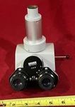Used Zeiss 473028 Trinocular Head Fits Standard Microscopes W/kpl 12X Lens. Fixed Price $239.99.