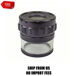 Peak Focus Scale Loupe: 10X Power, In Focal Distance, 20.00 Mm Lens Dia, 16D. Fixed Price $181.60.