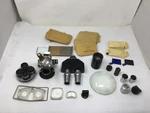 Vintage Microscope Optical Lenses Lot Bausch & Lomb Unitron Free Ship. Fixed Price $220.00.