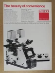 1982 Zeiss Icm 405 Inverted Microscope Vintage Print Ad. Fixed Price $9.99.
