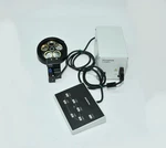 Olympus U-D5BDREM, U-remps, & U-hs Microscope Objective Motorized Turret. Fixed Price $2200.00.