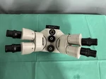 Jkh 1402 Microscope Head, Dual Binoculars, 200MM Objectives, Nikon 10X Eyepieces. Fixed Price $854.24.