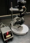 Carl Zeiss Microscope W/ 4 Objectives Ikon Camera And Beam Splitter. Fixed Price $3555.00.